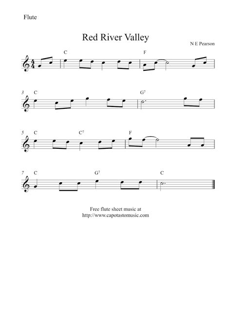 easy flute sheet music|free printable flute sheet music.